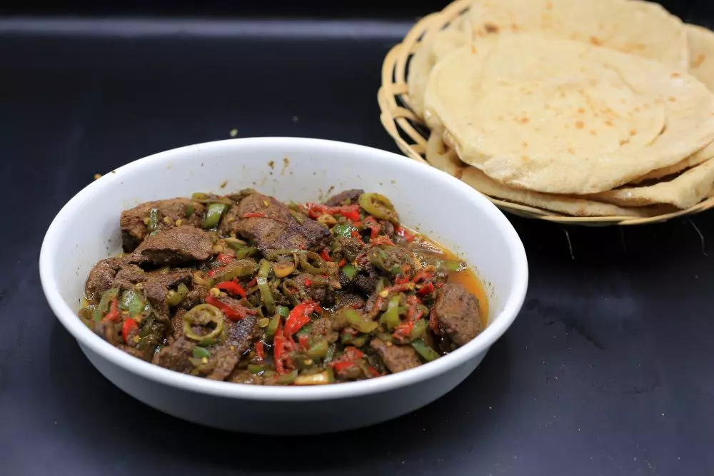 طاسه كبده بالزبدة