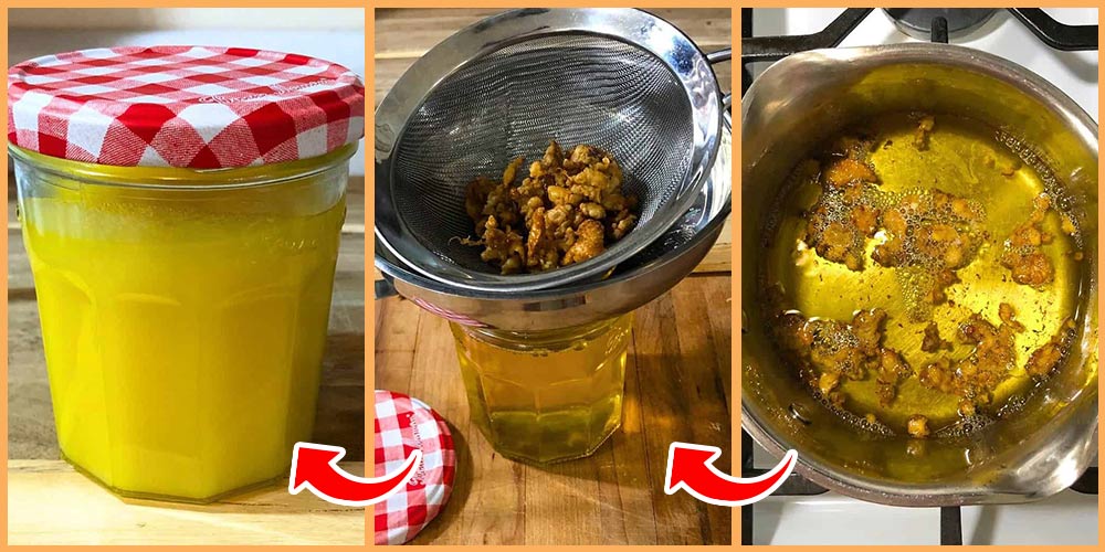 طريقة عمل سمنة بلدي من الدهن