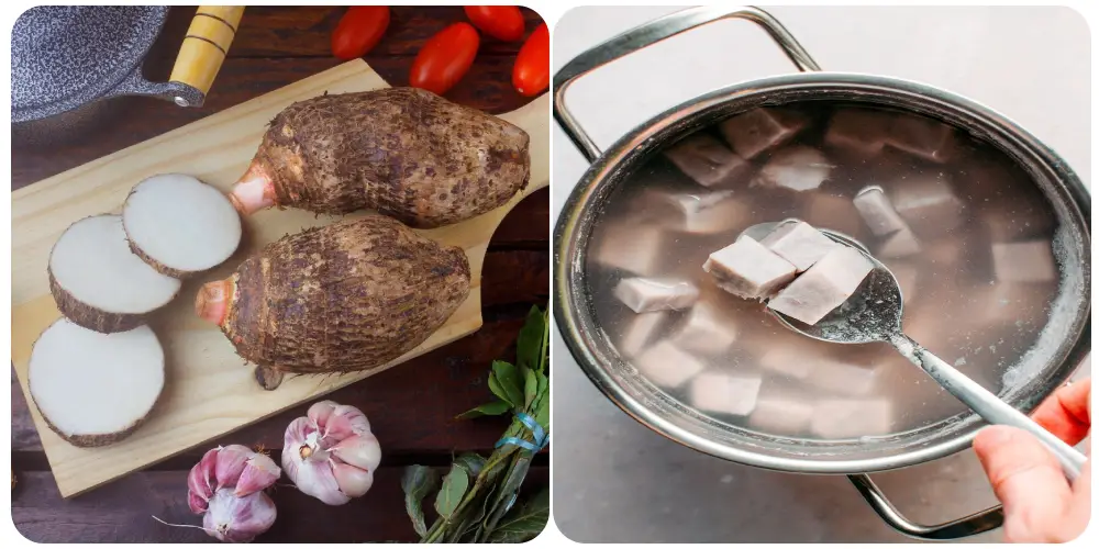 غسيل القلقاس.. هل يفسد طهيه ويغير لونه؟