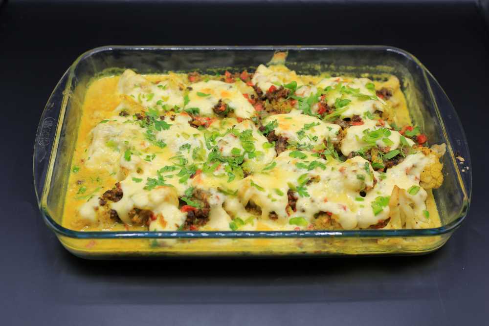 قرنبيط باللحمة المفرومة