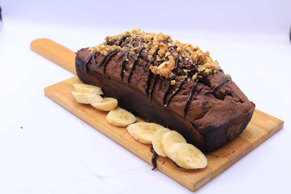 كيك الموز بالشوكولاتة