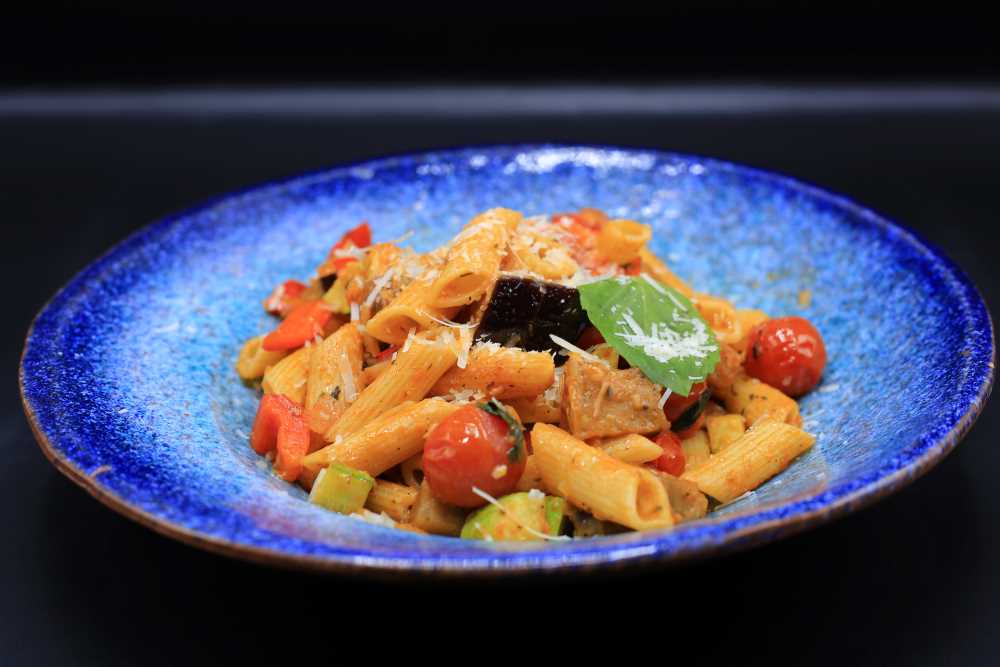 مكرونة بالخضار