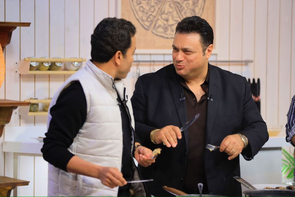 سامح حسين ومراد مكرم في ساعة ونس