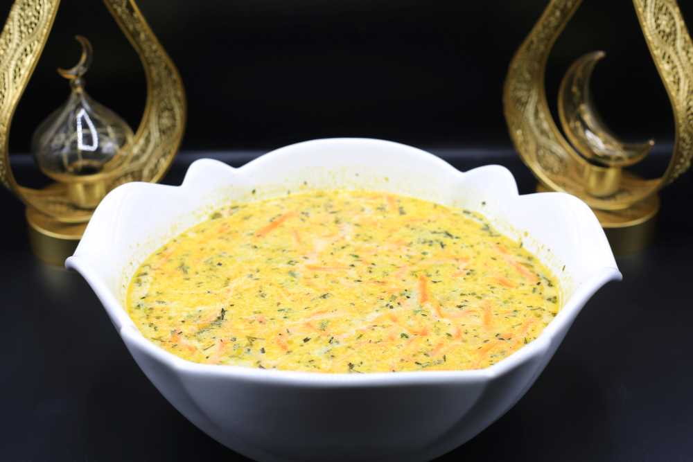 شوربة بطاطس بالدجاج والكريمة