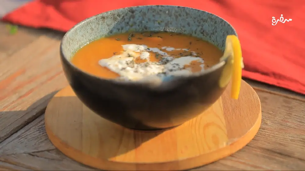 شوربة قرع بالبهارات