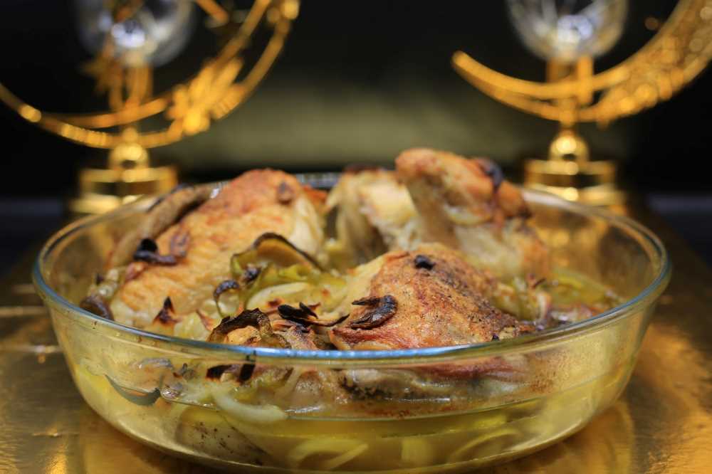 صينية دجاج محمر بطريقة توتا