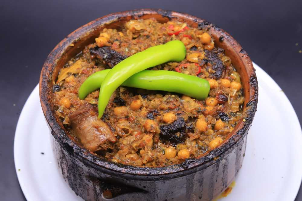 طاجن عكاوي بالحمص