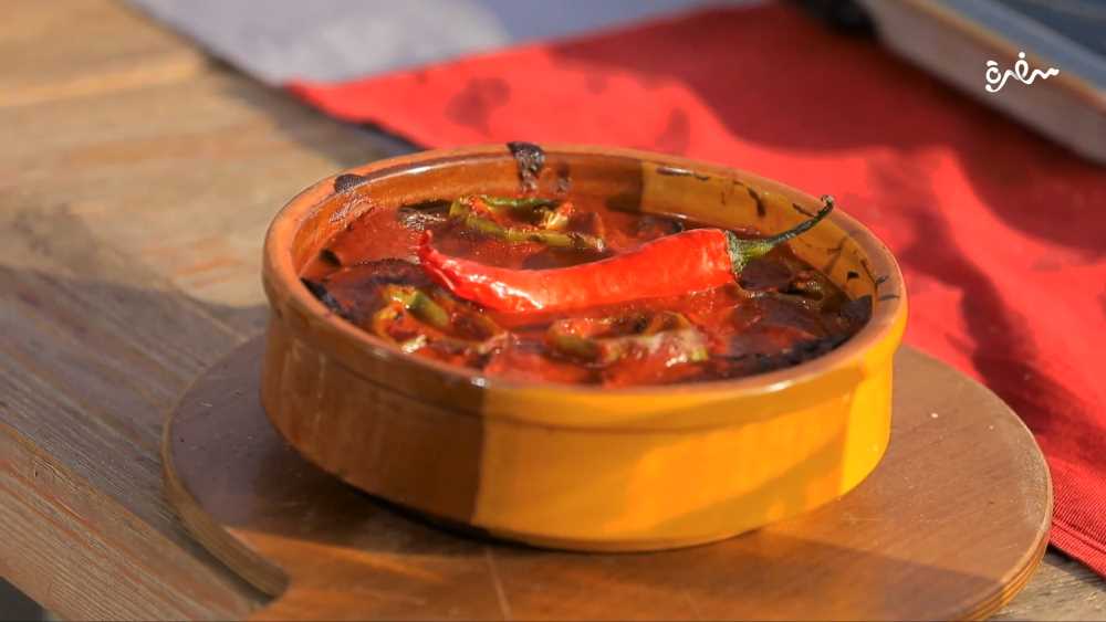 طاجن مسقعة في الفرن