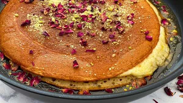 طرق لتقديم القطايف الناشفة