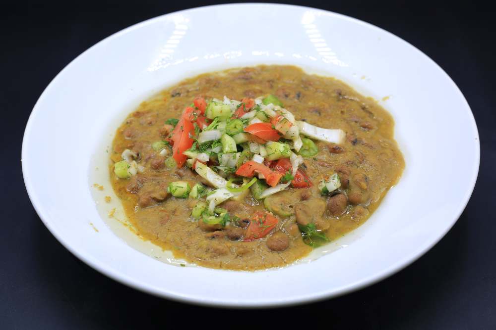 فول بالسلطة