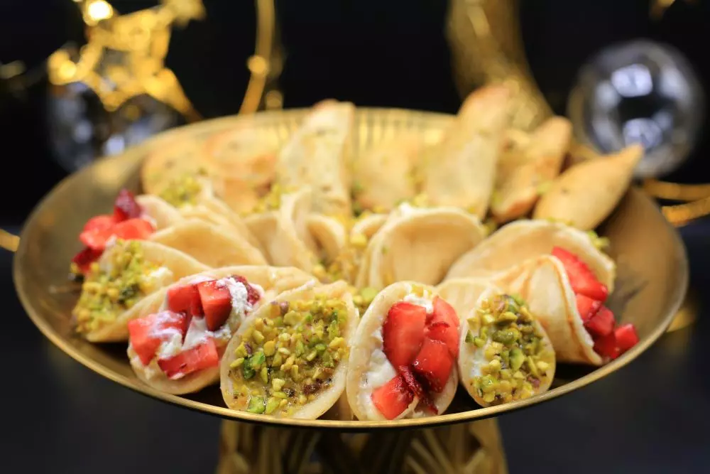 قطايف في الاير بفراير بطريقة ساندرا مكاري