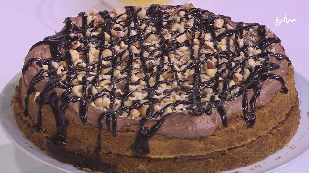 كنافة بالشوكولاتة