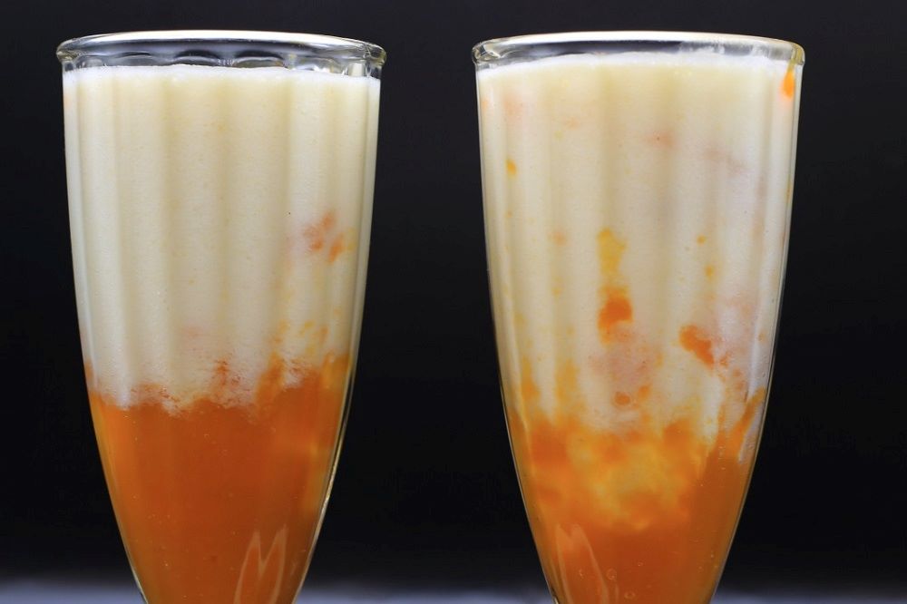 كوكتيل قمر الدين بالجوافة