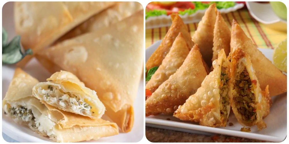 ما هي أنواع حشوات السمبوسة؟ الجبن واللحم أشهرهم