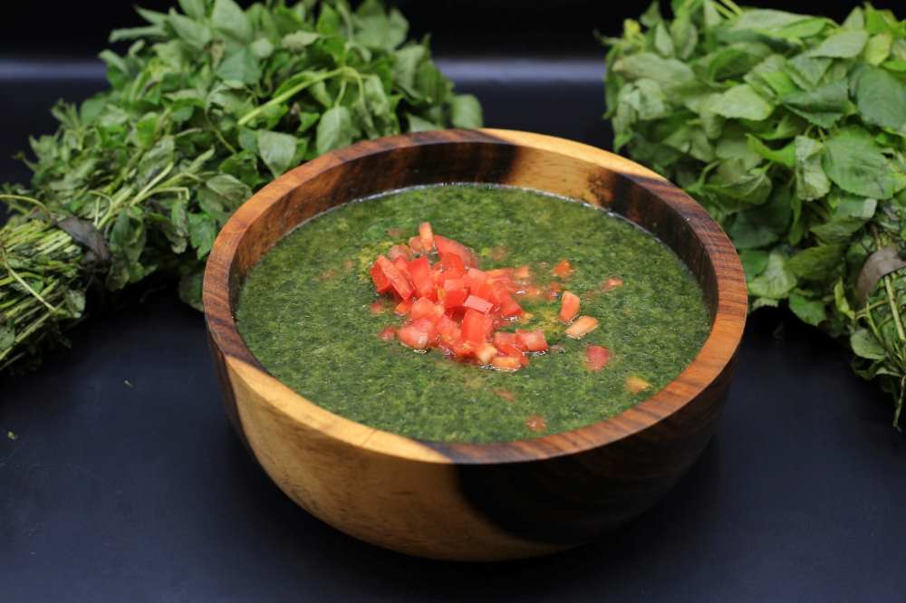 ملوخية بالدجاج