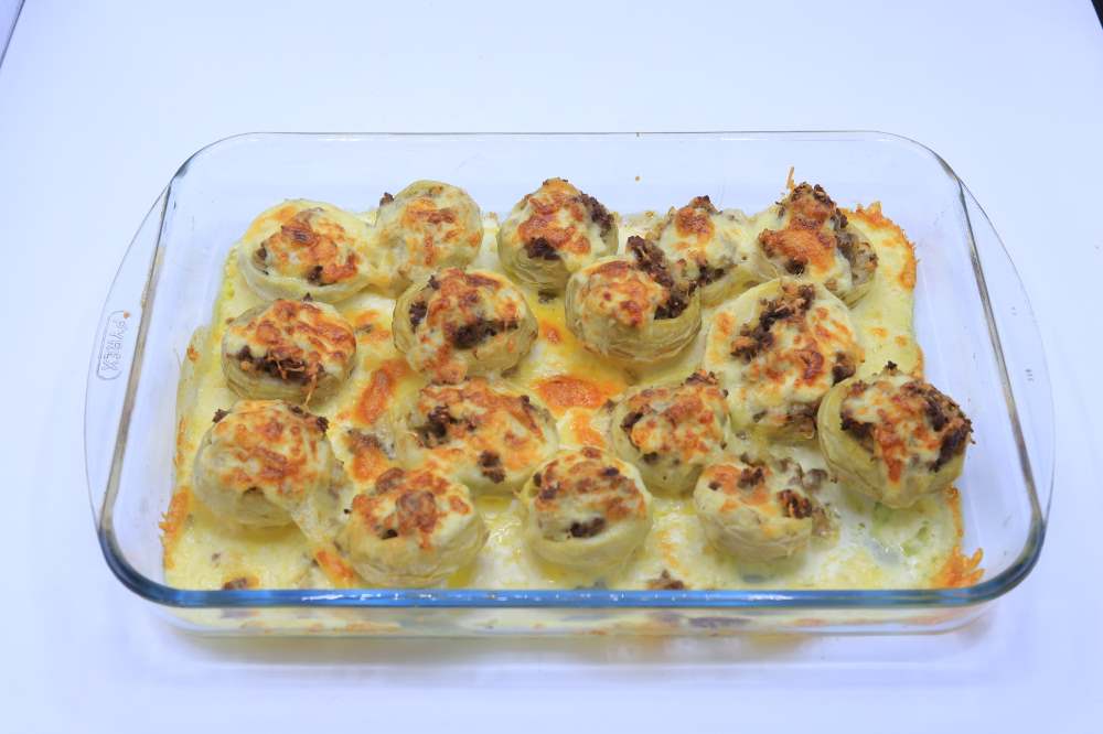 خرشوف بالبشاميل