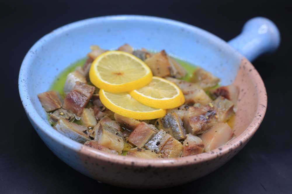 رنجة بالليمون