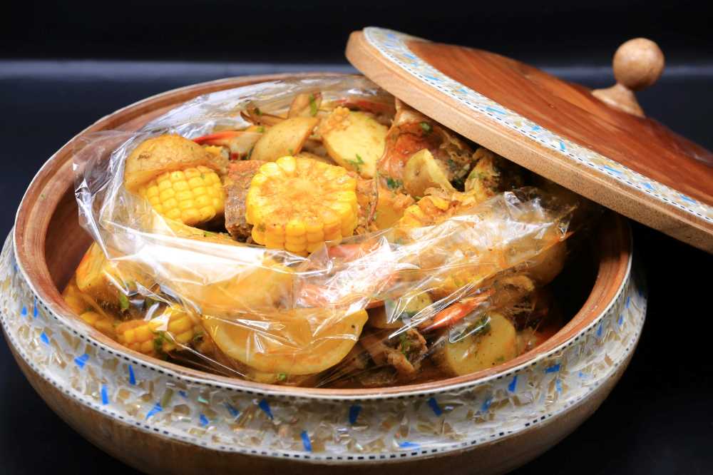 سي فوود في كيس بصوص الزبدة