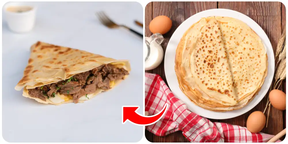 عجينة الكريب الاقتصادية، لكي تقوم بتحضيرها بحشوات مختلفة ولذيذة مثل المطاعم والمحلات.