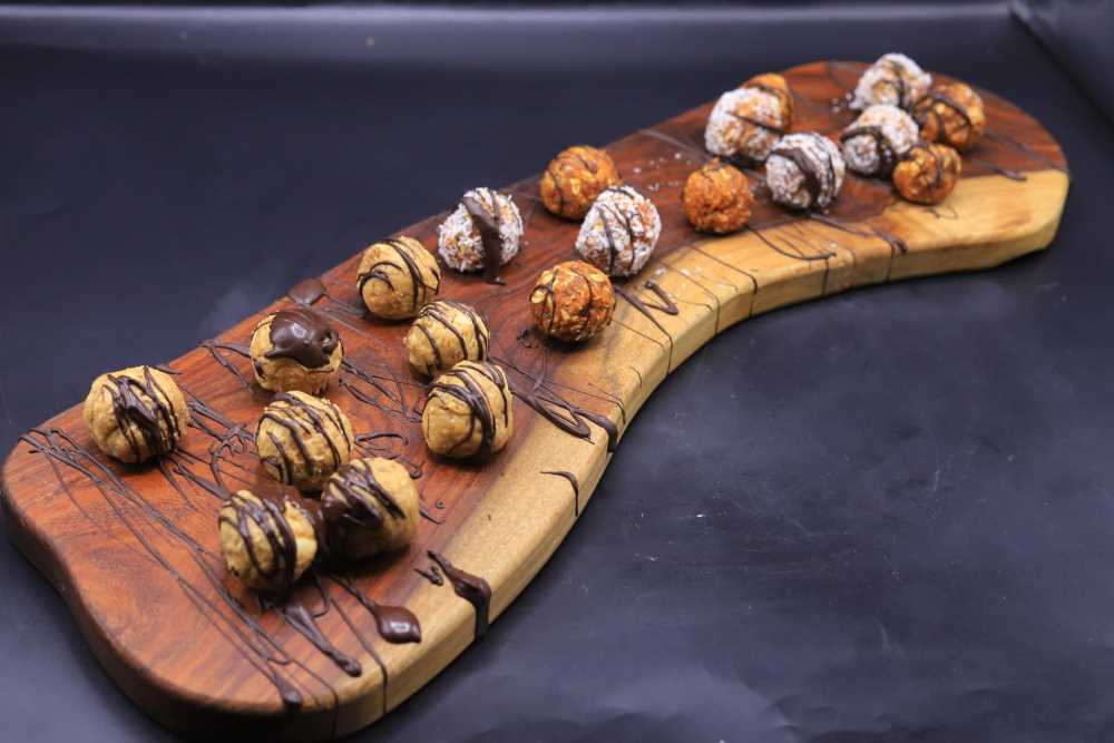 كرات الطاقة بزبدة الفول السوداني