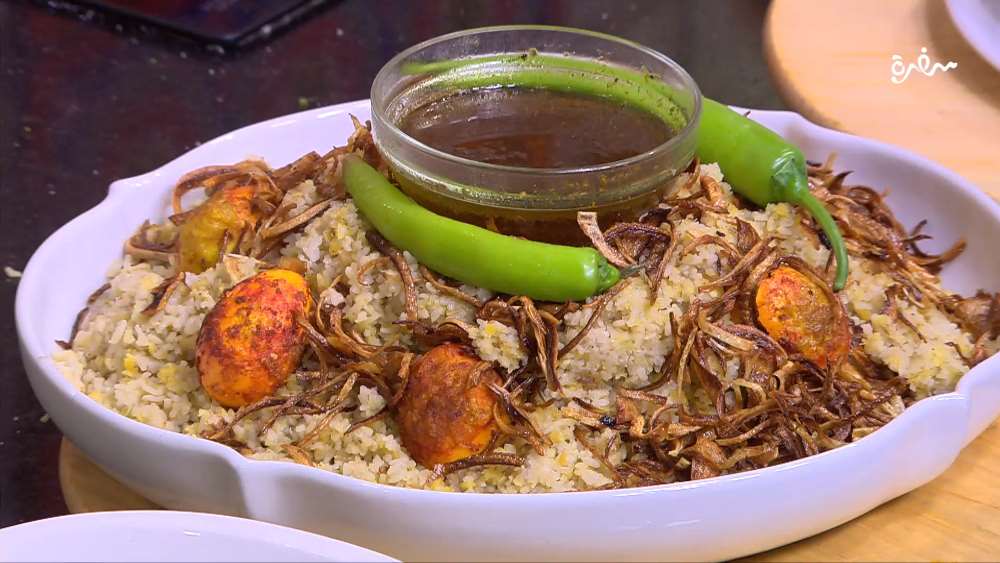 كشري بعدس أصفر