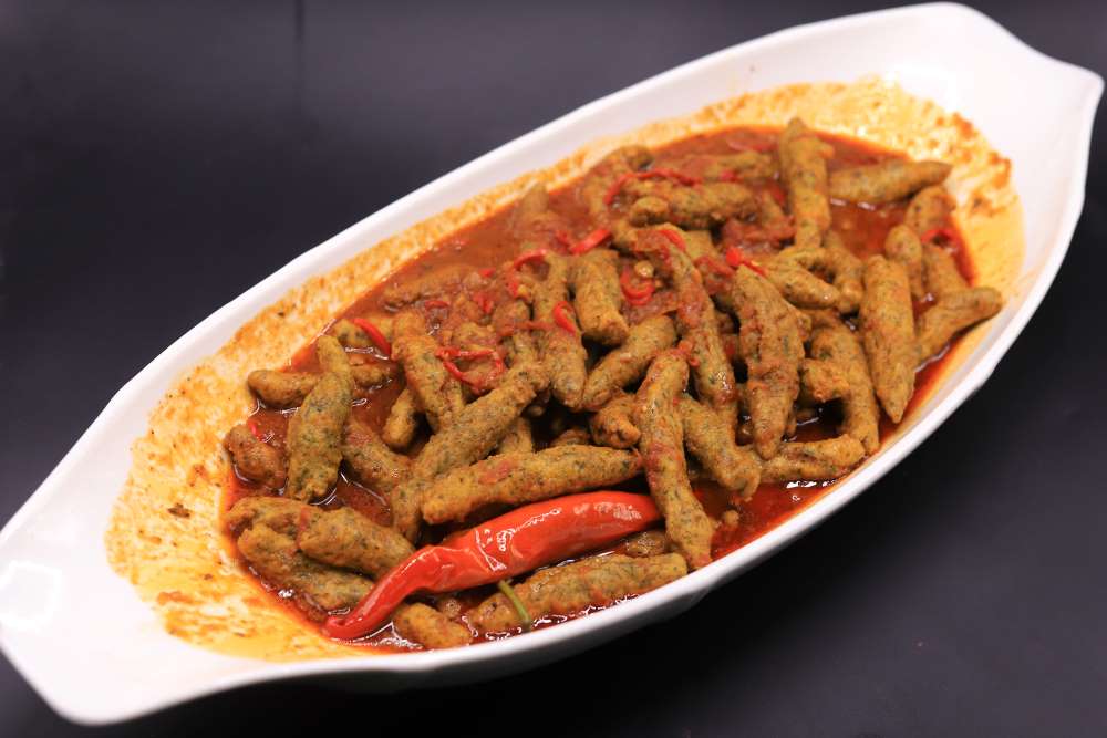 كفتة سمك بالصلصة