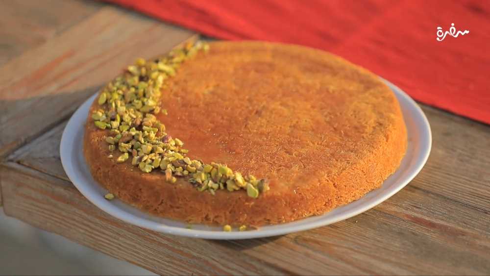 كنافة بالقشطة