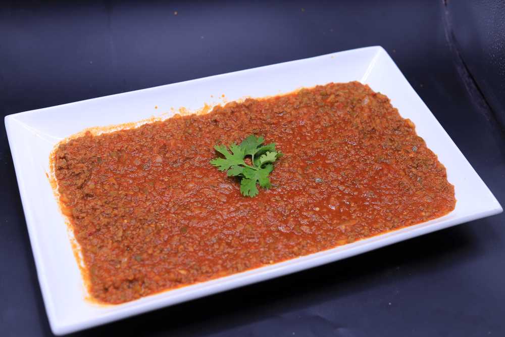 لحمة مفرومة مسبكة