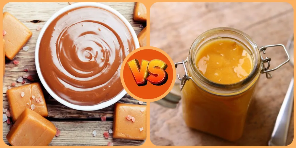 ما الفرق بين مربى الحليب والكراميل؟