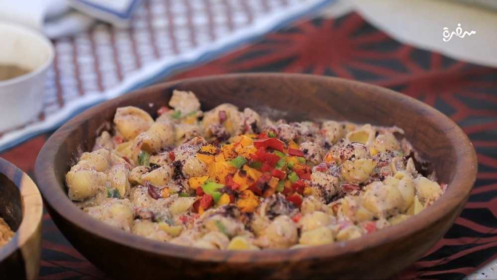 مكرونة بالتونة