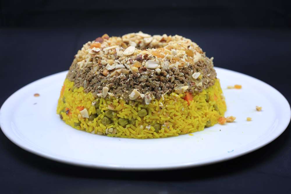 أرز باللحمة المفرومة