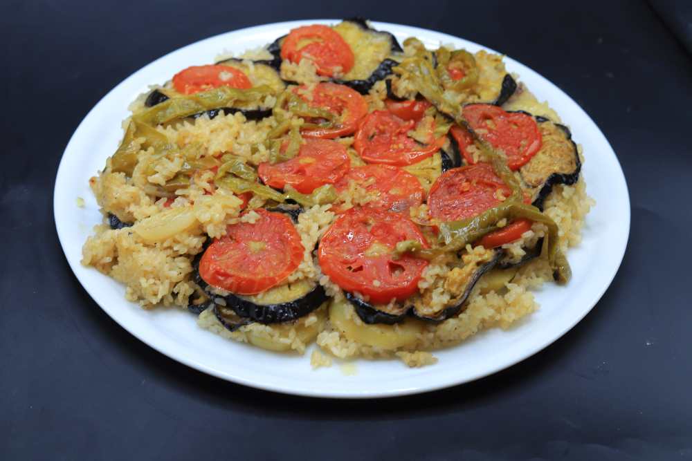 باذنجان مقلوبة