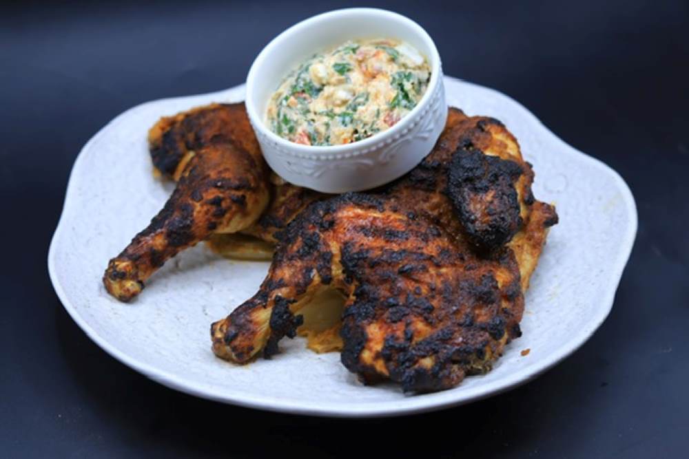 تتبيلة الدجاج المشوية