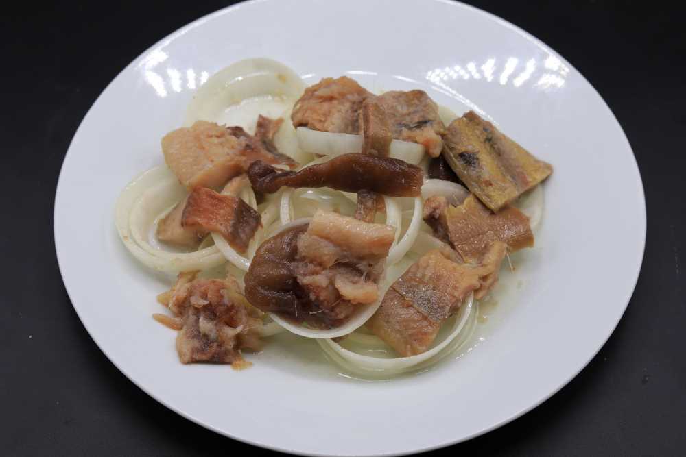 رنجة بالزيت