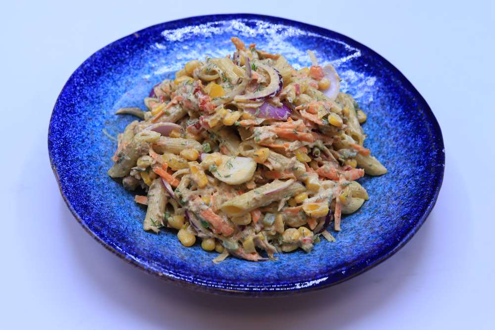 سلطة تونة بالمكرونة