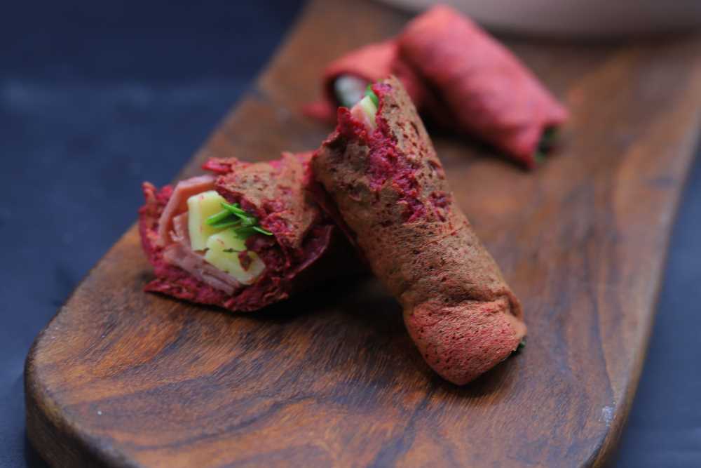 عيش الطاسة بالبنجر