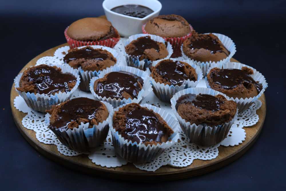 كب كيك قهوة