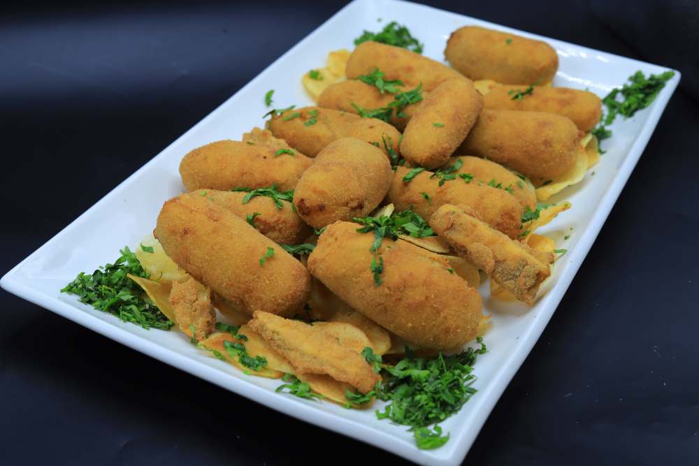 كروكيت البطاطس بحشوة الجبنة
