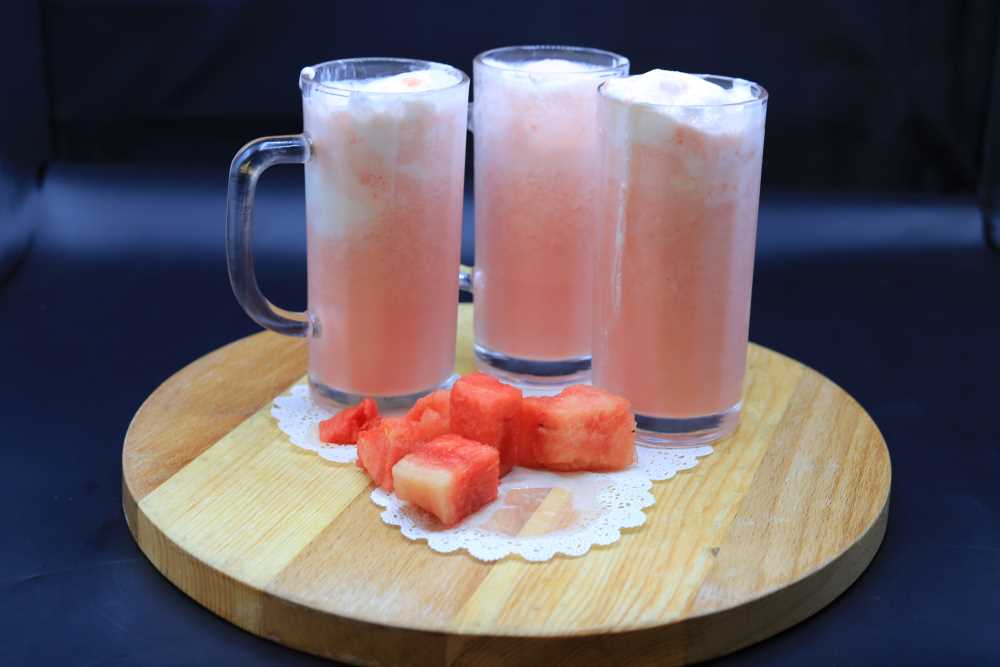 ميلك شيك البطيخ