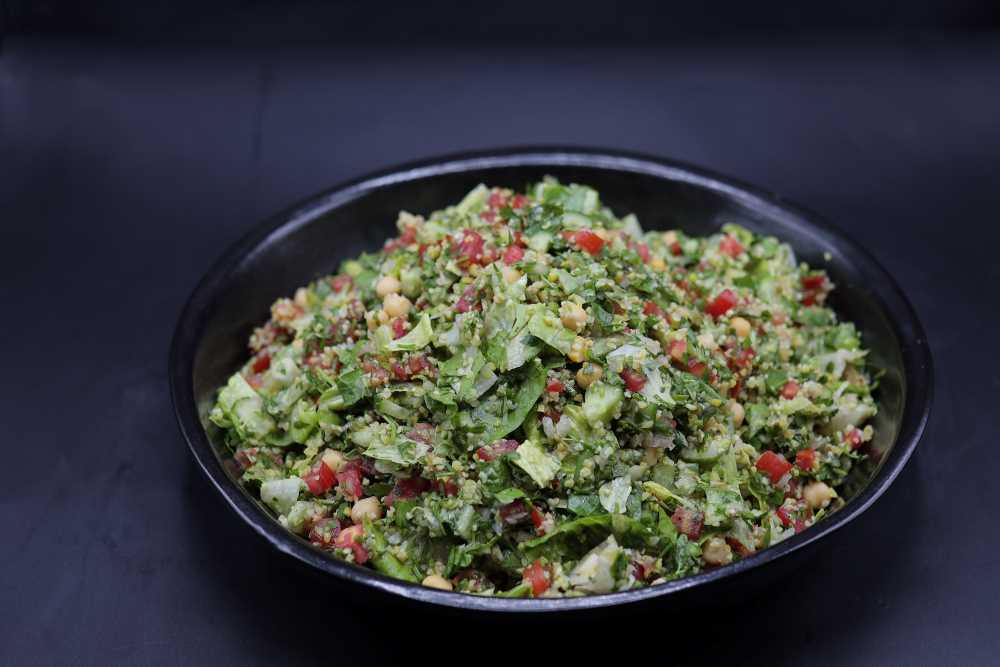 تبولة بالحمص