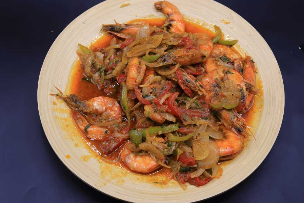 جمبري بالخلطة بطريقة توتا