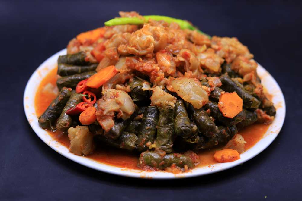 ورق عنب بالكوارع