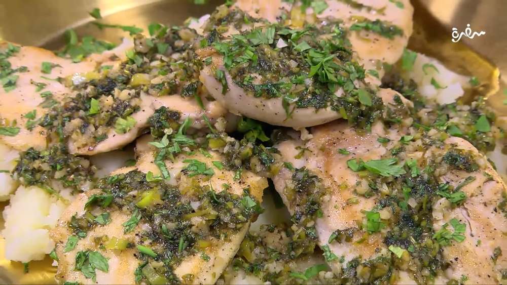دجاج بصوص الليمون الحار