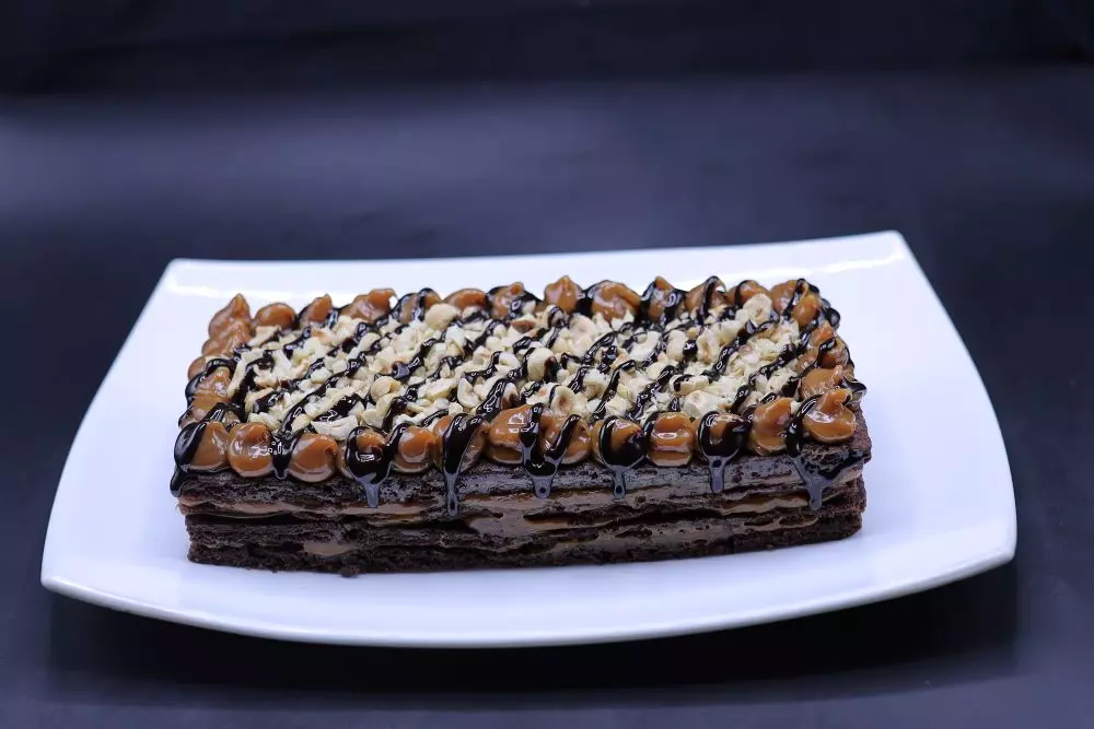 كيكة الشوكولاتة بمربى الحليب