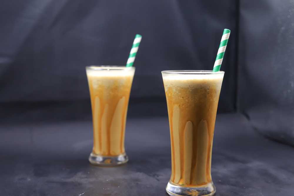 آيس كراميل لاتيه