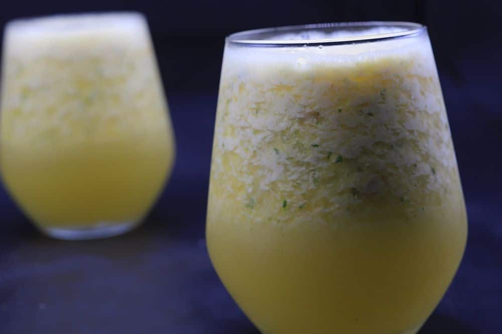 برتقال بالليمون والنعناع