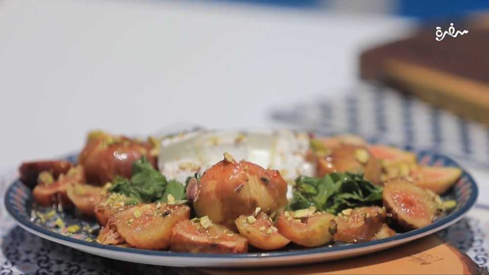 تين بالريكوتا والعسل