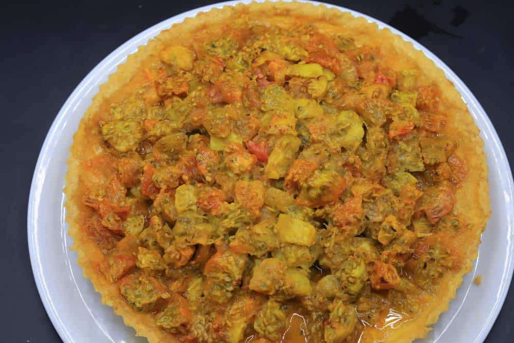 تين شوكى مع كراست دقيق الذرة