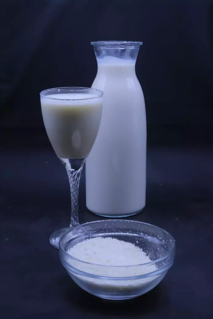 حليب جوز الهند