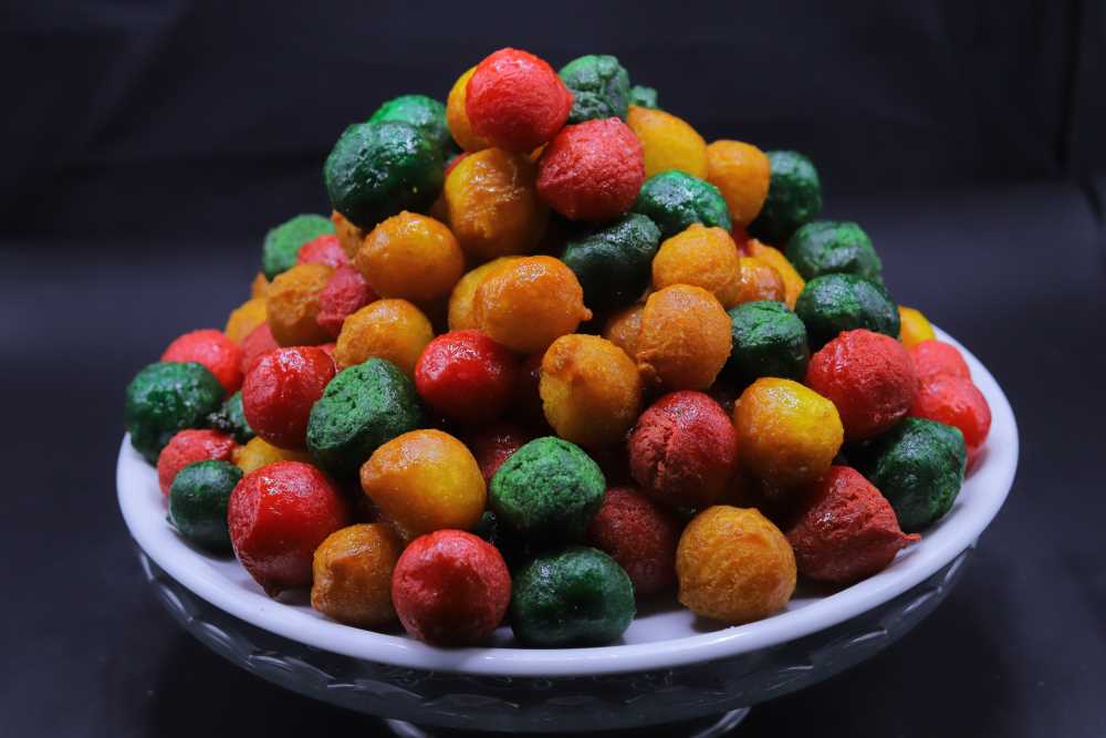 زلابية ملونة